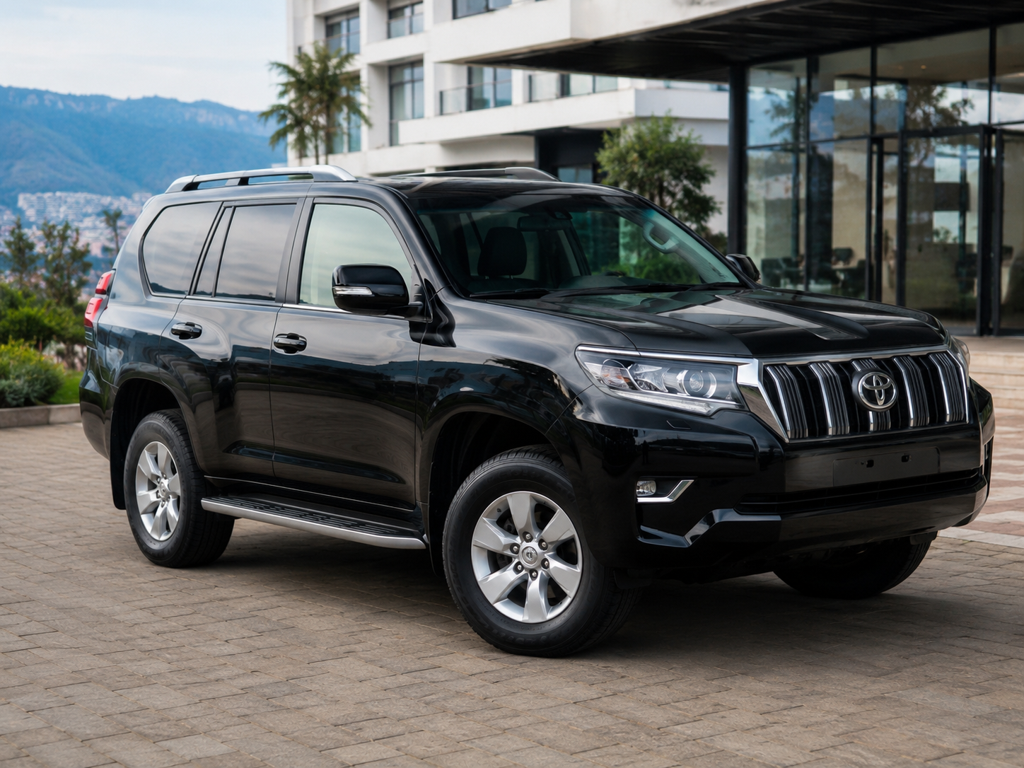Private taxi transfer SUV at Kigali International Airport Rwanda