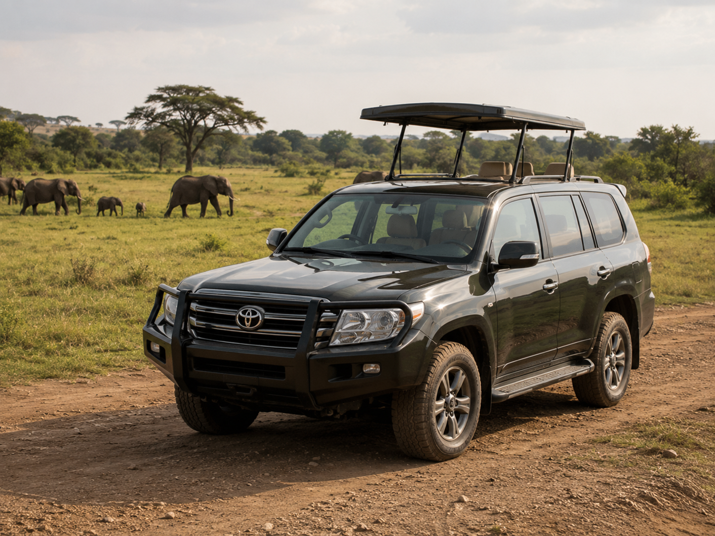 Safari Land Cruiser hire Uganda