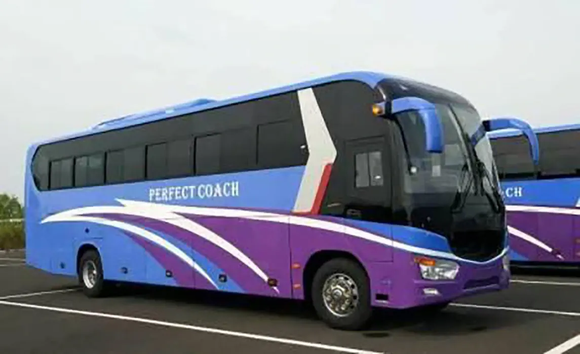 Executive coach bus hire Uganda Rwanda