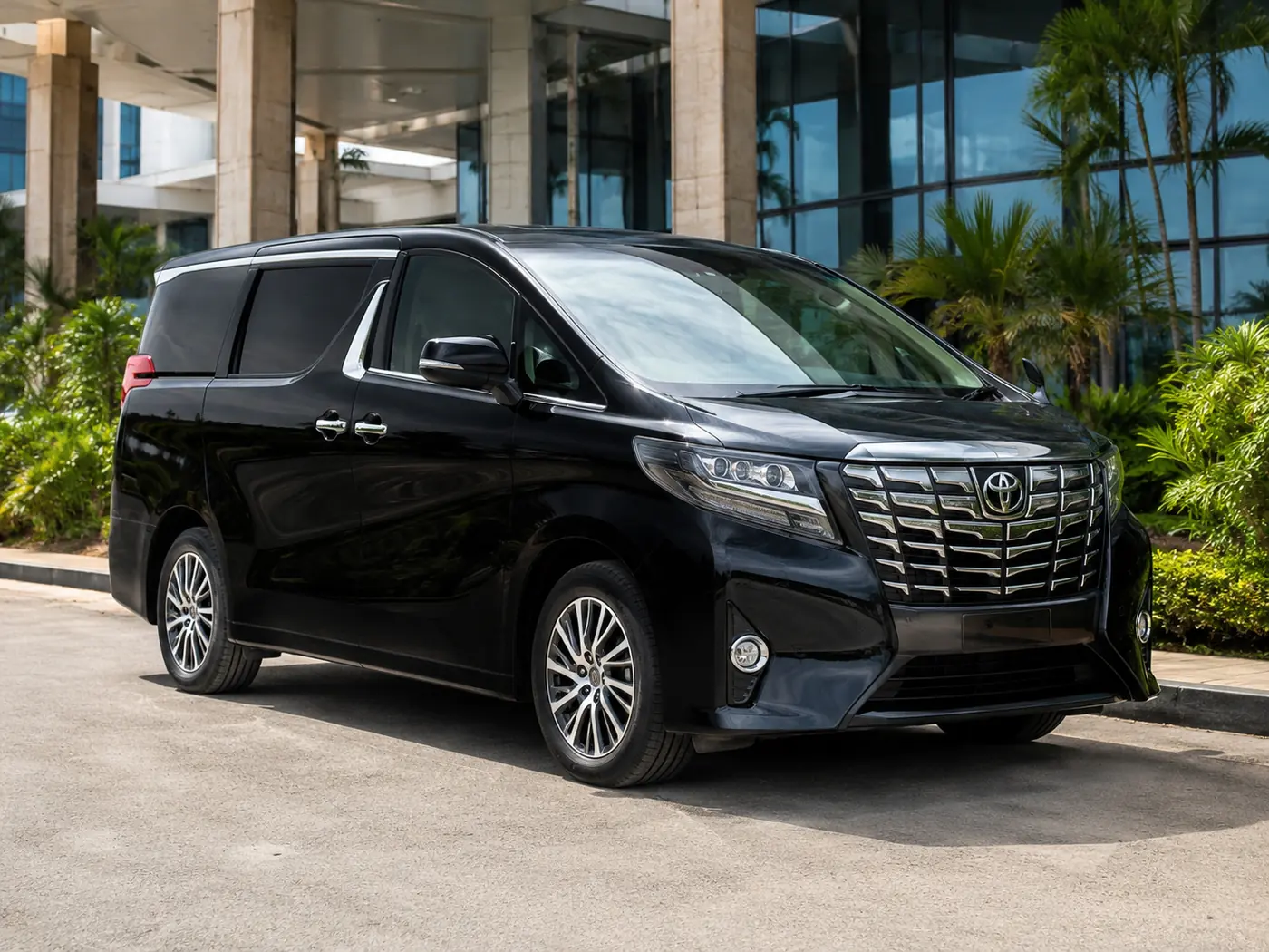Toyota Alphard hire Uganda executive airport transfer