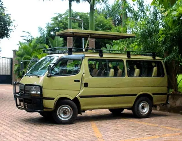Safari Van Hiace Super Custom hire Uganda